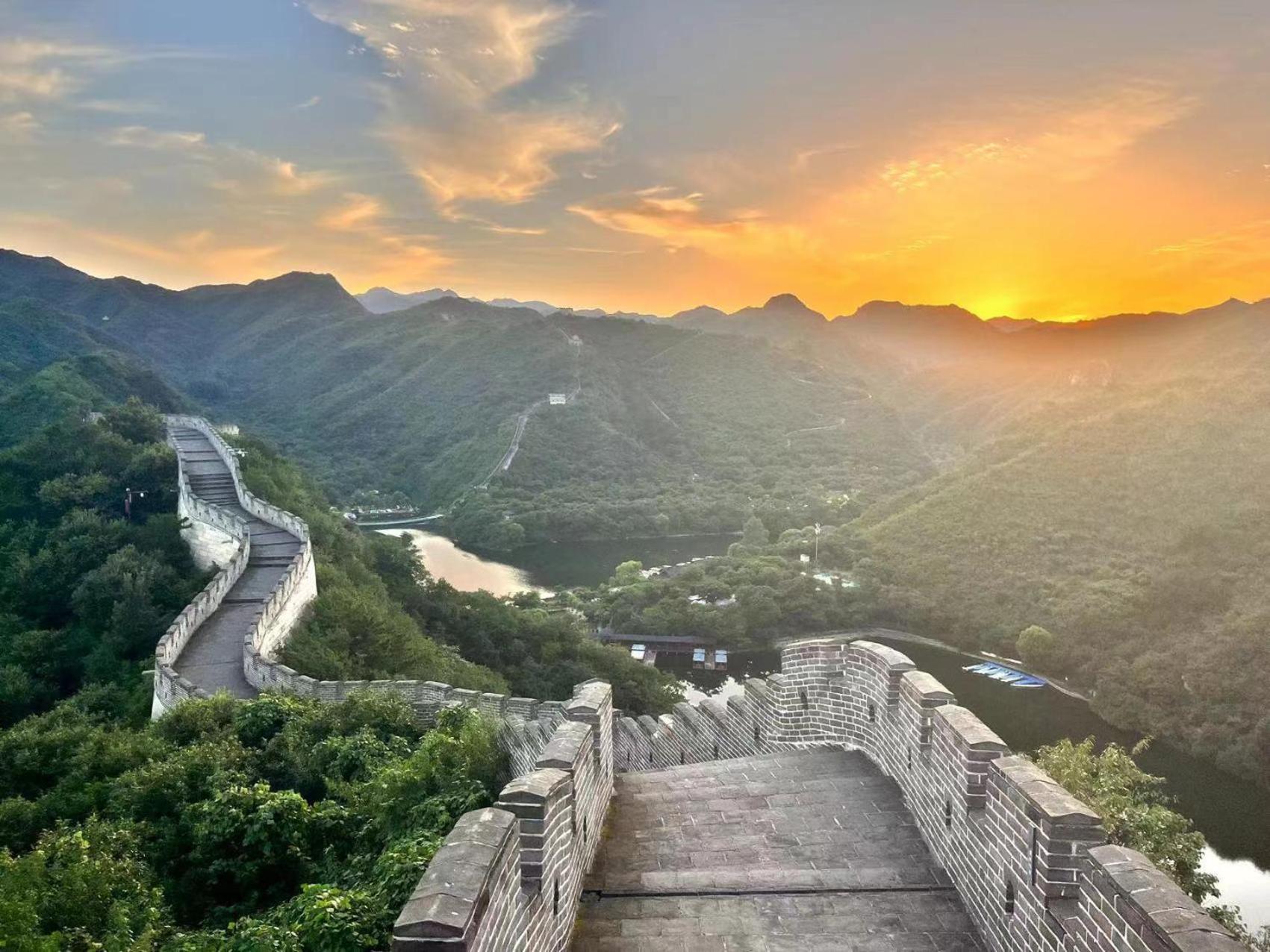 Encounter Garden Great Wall Holiday Guesthouse Beijing Exterior photo